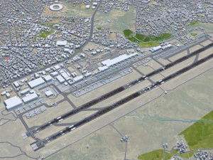 Addis Ababa Bole Airport 10km 3D Model