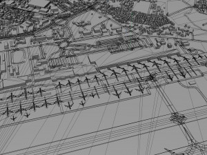 Addis Ababa Bole Airport 10km 3D Model