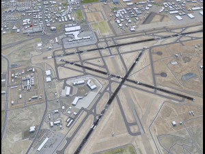 Albuquerque International 15km 3D Model