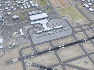 Albuquerque International 15km 3D Model
