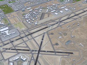 Albuquerque International 15km 3D Model