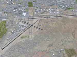 Albuquerque International 15km 3D Model
