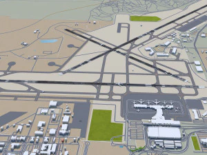 Albuquerque International 15km 3D Model