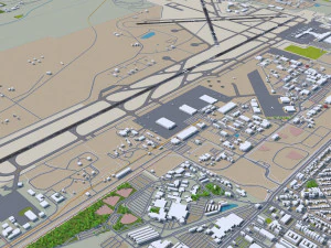 Albuquerque International 15km 3D Model