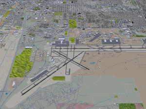 Albuquerque International 15km 3D Model