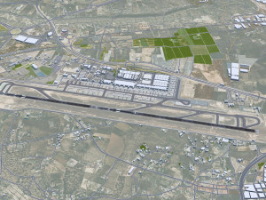Alicante - Elche Airport 10km Modelo 3D