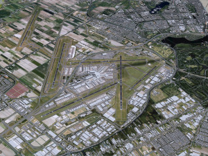 Amsterdam Airport 20km Modèle 3D