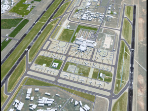 Antalya Airport 15km Modèle 3D