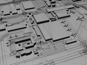 Auckland Airport 10km Modelo 3D