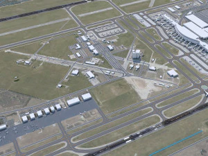 Austin - Bergstrom Airport 8km 3D Model