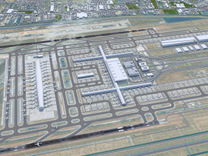 Bangkok Suvarnabhumi Airport 12km 3D मॉडल