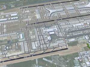 Beijing Airport 10km Modello 3D