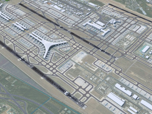 Beijing Airport 10km Modello 3D