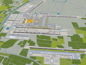 Beijing Daxing Airport 20km 3D 模型