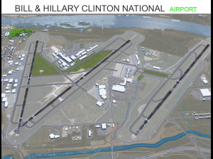 Bill and Hillary Clinton National Airport 10km 3Dモデル
