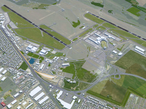 Budapest Airport 12km 3D Model