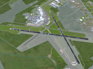 Buenos Aires Ezeiza Airport 10km Model 3D