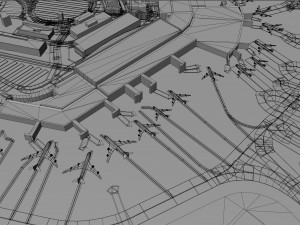 Buenos Aires Ezeiza Airport 10km Model 3D