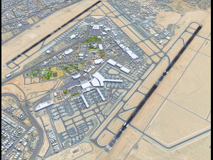 Cairo Airport 15km 3D 模型