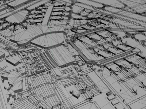 Cairo Airport 15km 3D 模型