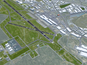 Cape Town Airport 15km Model 3D