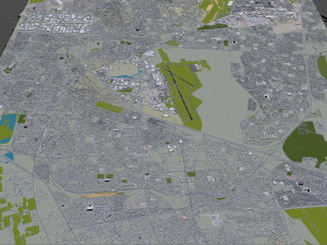 Cape Town Airport 15km Model 3D
