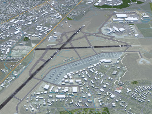 Charleston international Airport 12km 3D Model