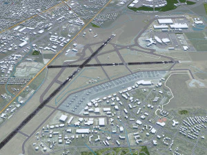 Charleston international Airport 12km 3D Model