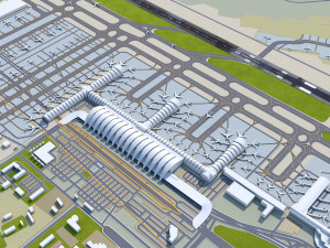 Chengdu Shuangliu International Airport 15km Modelo 3D