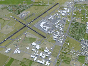 Christchurch Airport 10km 3D मॉडल