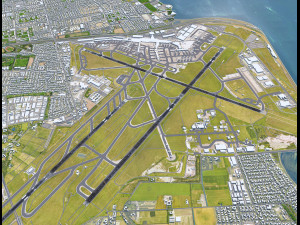 Copenhagen Kastrup Airport 15km Modèle 3D