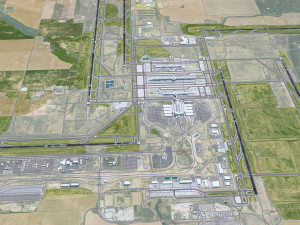 Denver International Airport 15km 3D Model