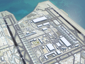 Doha Hamad Airport 12km 3D Model