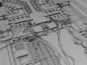 Doha Hamad Airport 12km 3D Model