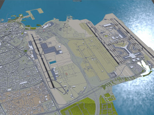 Doha Hamad Airport 12km 3D Model