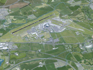 Edinburgh Airport 15km 3D Model