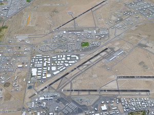 El Paso Airport 15km 3D Model
