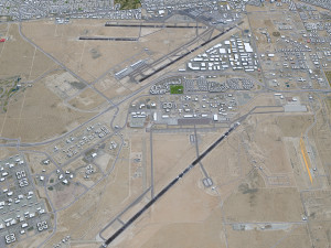 El Paso Airport 15km 3D Model