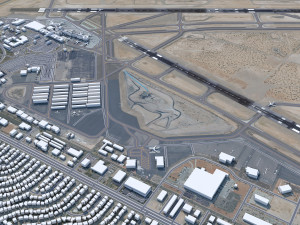 El Paso Airport 15km 3D Model