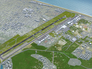 Felix Houphouet Boigny International Airport 10km 3D 模型