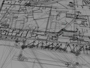 Felix Houphouet Boigny International Airport 10km 3D 模型