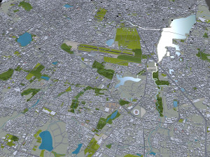 Fortaleza Airport 10km 3D Модель