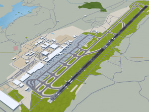 Gothenburg Landvetter Airport 12km Model 3D