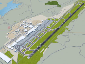 Gothenburg Landvetter Airport 12km 3D Model