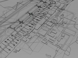 Gothenburg Landvetter Airport 12km Model 3D