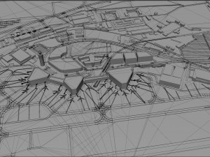 Hannover Airport 10km 3Dモデル
