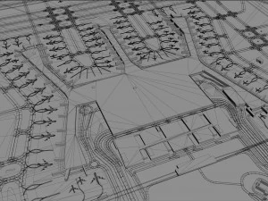Istanbul Airport 15km 3D Model