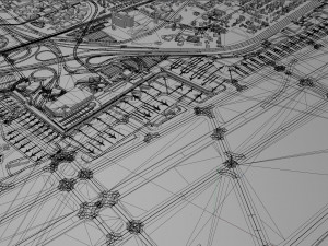 Johannesburg OR Tambo International Airport 10km Modèle 3D