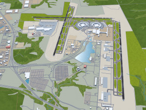 Kansas City Airport 12km 3Dモデル