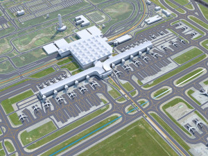 Kuala Lumpur Airport 12km 3D Model